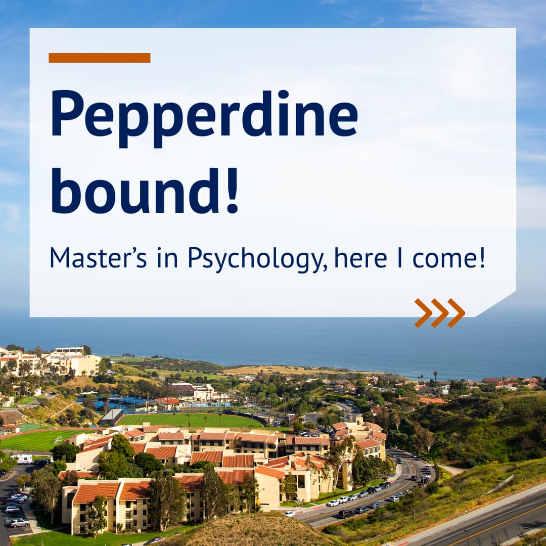 Congratulations Pepperdine Online California